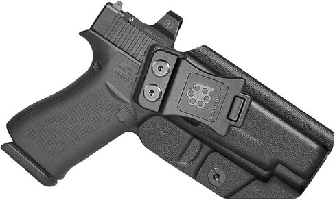 Amberide Glock 48 IWB Holster، Kydex-Boltaron داخل حزام الخصر لـ Glock 48 9mm، رسم سريع، احتفاظ آمن، قابل للتعديل 0-30 درجة غير قادر in Saudi Arabia