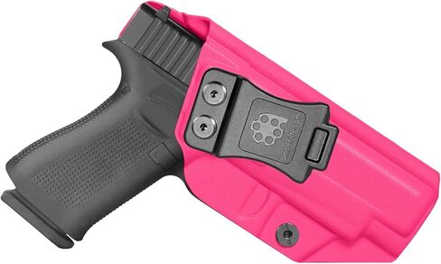 Amberide Glock 48 IWB Holster، Kydex-Boltaron داخل حزام الخصر لـ Glock 48 9mm، رسم سريع، احتفاظ آمن، قابل للتعديل 0-30 درجة غير قادر in Saudi Arabia