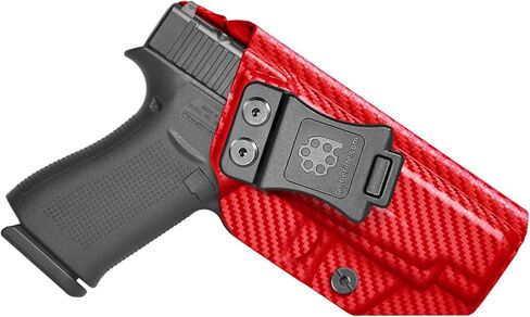 Amberide Glock 48 IWB Holster، Kydex-Boltaron داخل حزام الخصر لـ Glock 48 9mm، رسم سريع، احتفاظ آمن، قابل للتعديل 0-30 درجة غير قادر in Saudi Arabia