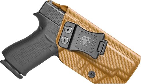 Amberide Glock 48 IWB Holster، Kydex-Boltaron داخل حزام الخصر لـ Glock 48 9mm، رسم سريع، احتفاظ آمن، قابل للتعديل 0-30 درجة غير قادر in Saudi Arabia