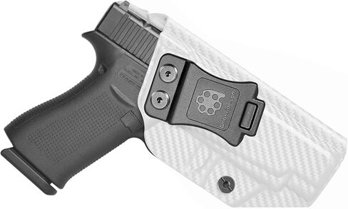 Amberide Glock 48 IWB Holster، Kydex-Boltaron داخل حزام الخصر لـ Glock 48 9mm، رسم سريع، احتفاظ آمن، قابل للتعديل 0-30 درجة غير قادر in Saudi Arabia