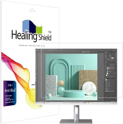 Healingshield Screen Protector Eye Protection Anti UV Blue Ray Film Compatible with Crossover DualView 28UDP4K in Saudi Arabia