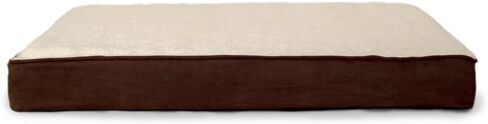 Furhaven Water-Resistant Orthopedic Dog Bed for Large Dogs w/ Removable Quilt Top & Washable Cover, For Dogs Up to 95 lbs - Indoor/Outdoor Quilt Top Convertible Mattress - Calm Blue, Jumbo/XL in Saudi Arabia