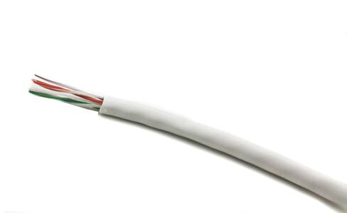 كابل إيثرنت Ultra Spec بطول 100 قدم (30.5 متر) من نوع Cat6 الخام (بدون أطراف) - أسود in Kuwait