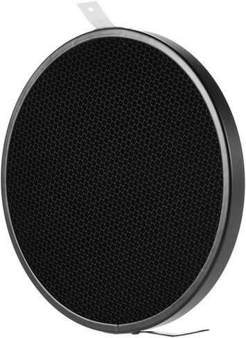 Grid 30 Degree for 7" Standard Lamp Shade, Excellent Shadow Effect for Photography, Aluminum Material, 16.8cm Diameter, ArtWeddingPortrait Studio Accessories in Saudi Arabia