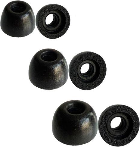 Memory Foam Ear Tips Replacement for EarFun Air Pro 4/ Air Pro 3 / Air Pro 2 / Air/Free 2S / Free Pro 2 / Free Pro 3 Earbuds, Earphone Tips Fit in Charging Case in Saudi Arabia