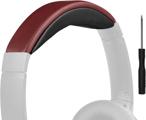 غطاء عصابة الرأس SOULWIT لسماعات الرأس Bose QuietComfort 25(QC25)، جزء إصلاح وسادة حزام الرأس البديلة - أسود in Kuwait