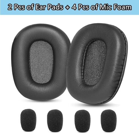 B350XT Ear Pads Replacement Compatible with BlueParrott B350-XT B350 XT (Version 2) 204260 Noise Cancelling Headset Ear Pads Cushions Mic Foam Kit with Designed for Truck Drivers B350XT Accessories in Saudi Arabia