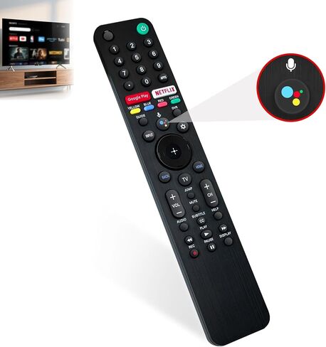 ترقية RMF-TX500U لاستبدال جهاز التحكم عن بعد لتلفزيون Sony، لجهاز التحكم الصوتي لتلفزيون Sony 2019-2025، سلسلة Bravia XBR/KD/XR الذكية، أكثر استقرارًا ومتانة، وسهل الاقتران in Kuwait