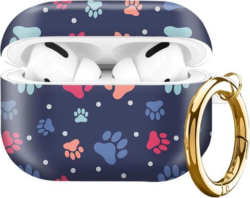 Compatible with AirPod Pro Case 2nd/1st Gen (2023/2022/2019),Shockproof Protective Cover with Keychain for Women,Cute Charging Case for Airpod Pro 2/1(Cute Colorful Cat) in Saudi Arabia
