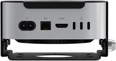 حامل حائط RackSolutions 105-D لجهاز Apple Mac mini (M4, 2024)، غلاف قفل آمن مع تركيب مزدوج VESA، متوافق مع 75 مم و100 مم in Kuwait