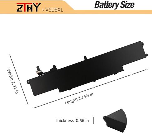VS08XL M86087-005 استبدال بطارية الكمبيوتر المحمول HP ZBook Fury 16 G9 / ZBook Fury 16 G10 / ZBook Fury 16 G11 سلسلة محطات العمل المتنقلة TPN-IB0N TPN-DB1F M86087-001 M85951-171 M85951-271 15.44 فولت 95 وات in Kuwait