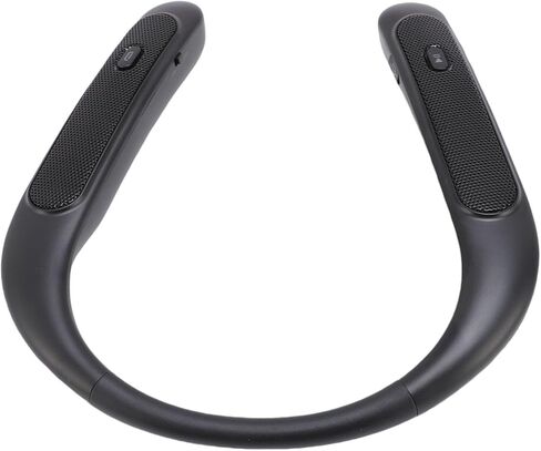 Neckband Speaker, Wireless 3D Stereo Sound with Built in Mic and 12H Playtime, Lightweight Ergonomic Design for Game TV Music Phone Calls in Saudi Arabia