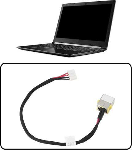 2 قطعة استبدال منفذ شحن الكمبيوتر المحمول DC متوافق مع Acer A515-52 A515-51G A315-53G N17C4 in Kuwait