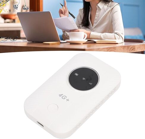 4G LTE Mobile Hotspot, Portable WiFi with 3650mAh Battery SIM Card Slot, Up to 10 Users Connect for Travel, 150Mbps Download for 7 8 10 for Linux, Ideal Holiday Travel in Saudi Arabia