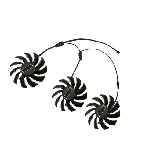 TEHAUX Replacement 75mm Gpu Air Cooler Fan Pld08010s12h for Graphics Card Cooling, Video Card Cooler Compatible with Gaming PC Internal Components in Saudi Arabia