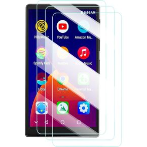 واقي شاشة لمشغل MP3 MP4 بشاشة تعمل باللمس مقاس 4 بوصات من Adevena M308، طبقة مقاومة للخدش عالية الدقة، شفافة عالية الدقة، خالية من الفقاعات مع مجموعة تركيب سهلة، 3 عبوات. in Kuwait