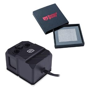 Alphacool Eisbaer Pro ES (Solo) كتلة مياه كاملة لوحدة المعالجة المركزية ومضخة مع ورقة Grizzly KryoSheet الحرارية (33x33 مم) لحزمة وحدة المعالجة المركزية AMD AM5 in Kuwait