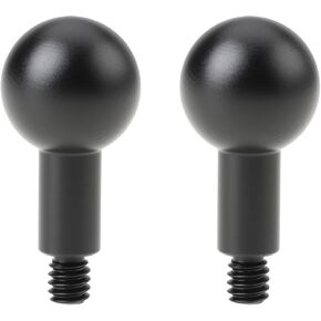 2 قطعة D20x42mm أسود الكرة رئيس محول جبل 1/4-20 موضوع الألومنيوم لأقواس الكاميرا in Kuwait