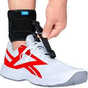 دعامة Omeer AFO للمشي مع الأحذية توفر دعمًا قابلاً للتعديل لقوس القدم للرجال أو النساء، ويمكن ارتداؤها مع الأحذية التي تمتلكها بالفعل ويمكن ارتداؤها على ساقك اليسرى أو اليمنى in Kuwait