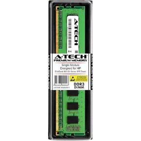 ذاكرة الوصول العشوائي A-Tech سعة 8 جيجابايت لجهاز HP EliteDesk 800 G1 Series SFF/Tower | وحدة ترقية الذاكرة DDR3 1600 DIMM PC3-12800 1.5V 240-Pin in Kuwait
