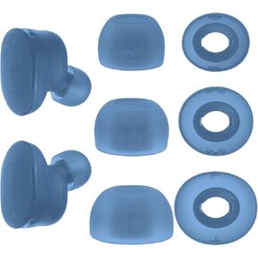 Ear Tips Replacement for JBL Tune Buds/JBL Tune Buds 2, Silicone Earbuds Tips, 3 Pairs (S/M/L) Blue in Kuwait