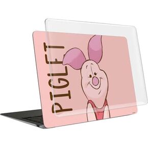 حقيبة كمبيوتر محمول Skinit بالإضافة إلى الجلد متوافقة مع جهاز MacBook Air 15in (2023) - تصميم بورتريه ديزني ويني ذا بوه بيجليت مرخص رسميًا in Kuwait
