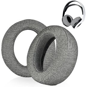 1 Pair Ear Pads Replacement, Earpads Cushions for Sony PlayStation 5 Pulse PS5 3D Wireless Headset, with Noise Isolation Foam, Mesh Fabric in Kuwait