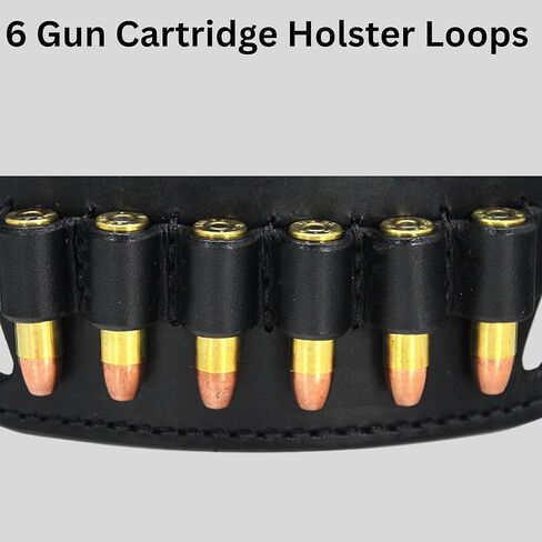 Daltech Force .38/.357 حامل حلقة خرطوشة عيار حزام منزلق - CCW - حمل مخفي - حلقة ذخيرة - حلقات رصاصة - حافظة ماج in Kuwait