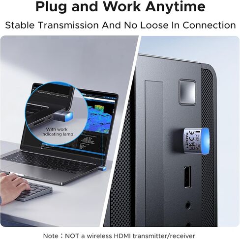 UGREEN 4 عبوات HDMI Dummy Plug 4K@60 هرتز 2K@60 هرتز 1080P@120 هرتز، محاكي EDID، محاكي الشاشة الافتراضية، محول HDMI بدون رأس للكمبيوتر عن بعد، الكمبيوتر المحمول in Kuwait