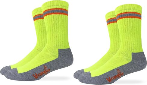 Wrangler Men's Riggs Ultra-Dri Crew Socks 2 Pair Pack in Saudi Arabia