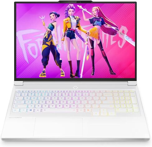 كمبيوتر محمول للألعاب Lenovo Legion 7i، شاشة 16 بوصة 2.5K 165 هرتز OLED 1 مللي ثانية، NVIDIA RTX 5060، Intel Core Ultra 7 255HX، 32 جيجابايت DDR5 5600MT/s، 1 تيرابايت SSD، Wi-Fi 7، لوحة مفاتيح بإضاءة خلفية، Windows 11 Pro، أبيض جليدي in Kuwait