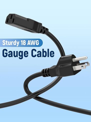كابل سلك طاقة تيار متردد متوافق مع محطة الطاقة المحمولة Anker SOLIX C300 C300X in Kuwait