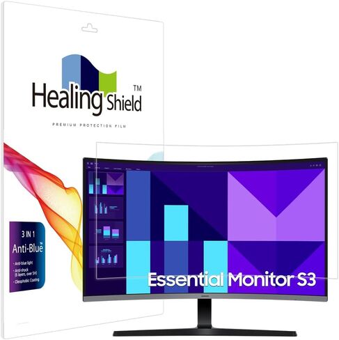 غطاء غشاء واقي الشاشة Healingshield متوافق مع شاشة Samsung الأساسية LS32DG396 in Saudi Arabia