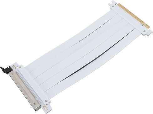 كابل PCIE 5.0 X16 Riser، كابل رفع تمديد GPU عالي السرعة 128 جيجابت في الثانية، توصيل وتشغيل محول كابل تمديد مرن PCB، متوافق مع واجهات 4.0 3.0 2.0 1.0 (20 سم) in Kuwait
