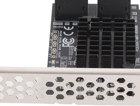 بطاقة Tangxi PCIe، بطاقة توسيع 4 منافذ، بطاقة تحكم PCI Express بسرعة 6 جيجابت في الثانية 3.0 مع دعامة منخفضة المستوى، من أجل Wins 7 8 10 11 in Kuwait
