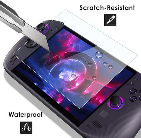 Simpeak 2-Pack Screen Protector Compatible with Lenovo Legion Go S 8.0" 2025, 9H Tempered Glass Screen Protector [Scratch-Resistant] [Bubble-Free] in Saudi Arabia