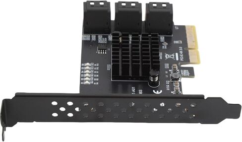 PCIe Serial ATA3.0 Extension Excelberry Extension 6 منفذ القرص الصلب لنقل البيانات بسرعة متوافق مع مختلف الأنظمة والمستخدمين in Kuwait