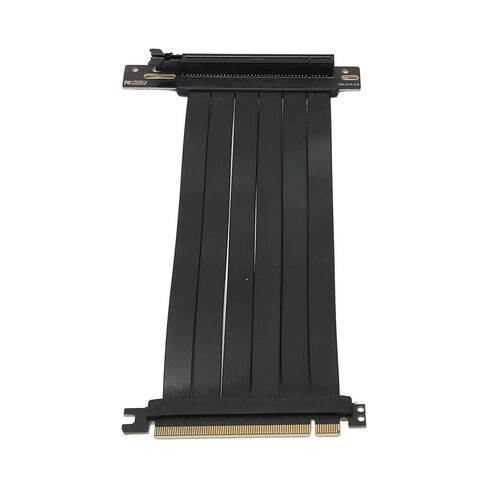 كابل تمديد EBTOOLS PCI Express، مستقيم 90 درجة، تحسين قوة التثبيت، مطلي بالذهب، إشارة مستقرة، التوصيل والتشغيل، متوافق مع أجهزة PCIE وبطاقات الرسومات، طول 7.9 بوصة in Saudi Arabia
