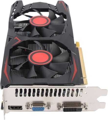 بطاقة رسومات Semme 6GB GDDR5 بطاقة فيديو GPU 192BIT 783MHz Core 1566MHz Memory PCI Express 2.0 16X مع 1xHDMI 1xDVI 1xVGA لألعاب الكمبيوتر الشخصي in Kuwait