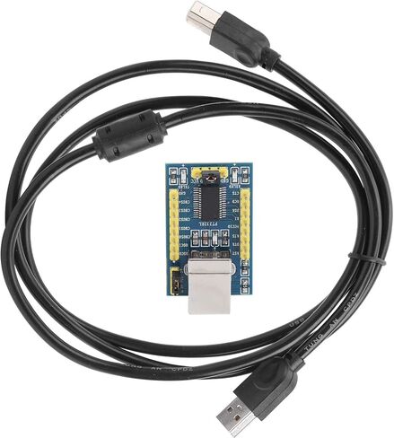 USB to TTL Serial Converter Module High Speed 3.3V 5V Dual Power Adapter with Over Current Protection for XP 7 8 10 DIY Electronic Projects in Saudi Arabia
