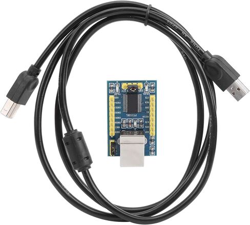 USB to TTL Serial Converter Module High Speed 3.3V 5V Dual Power Adapter with Over Current Protection for XP 7 8 10 DIY Electronic Projects in Saudi Arabia