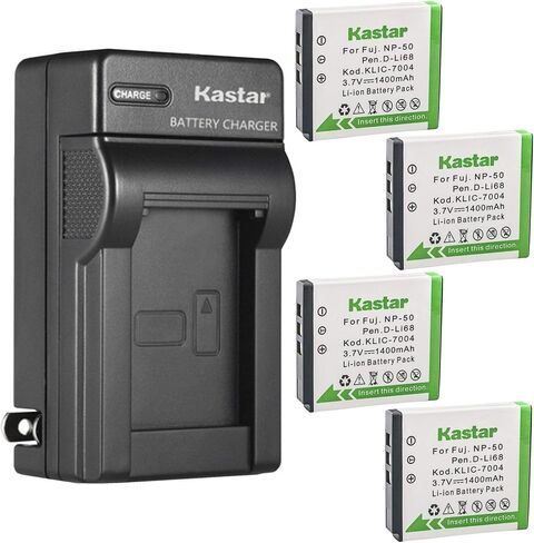 استبدال شاحن بطارية الجدار Kastar SX-50 AC لبطارية SiOnyx Aurora SX-50، بطارية SX50، كاميرا رؤية ليلية SiOnyx Aurora PRO، كاميرا رؤية ليلية SiOnyx Aurora IR in Kuwait