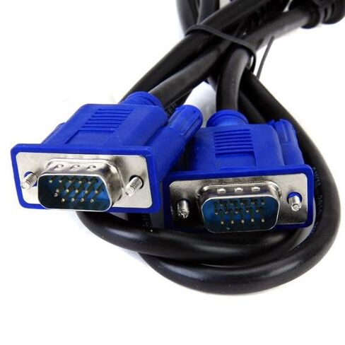 كابل في جي ايه، 15 سن ذكر إلى ذكر، 1.4 متر (55 بوصة)، أسود in Kuwait