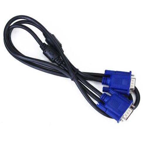 كابل في جي ايه، 15 سن ذكر إلى ذكر، 1.4 متر (55 بوصة)، أسود in Kuwait