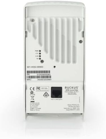نقطة وصول Ruckus H550 Wi-Fi 6 AX ثنائية النطاق 1 جيجابت في الثانية، 5X منافذ Gigabit PoE، 2x2 MU-MIMO، BLE/Zigbee IoT Wall-Plate AP (901-H550-US00) ضمان ACE لمدة 3 سنوات (5 سنوات CLD-Prof-APSW-REC5) in Saudi Arabia
