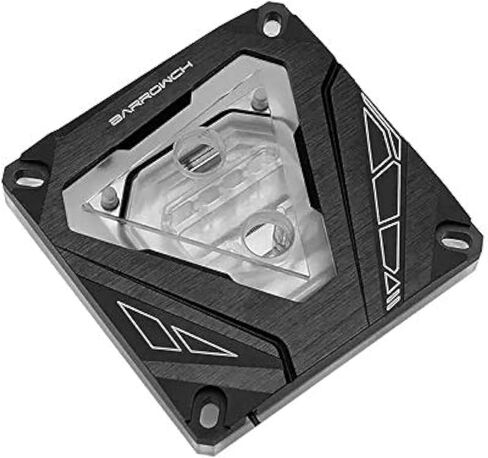 Barrowch M Series CPU Water Block 115X 1200 X99/X299CPU Water Block Plexi - أسود in Kuwait