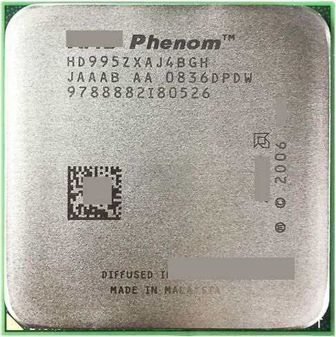 معالج وحدة المعالجة المركزية رباعي النواة ph X4 9950 2.6 جيجا هرتز HD995ZXAJ4BGH مقبس AM2 in Kuwait