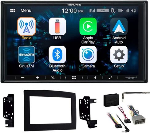 Alpine 7 Receiver Bluetooth w/Carplay/Android for 2006-2009 Dodge Ram 2500/3500 in Saudi Arabia