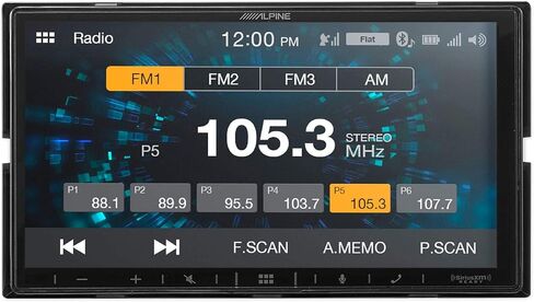 Alpine 7 Receiver Bluetooth w/Carplay/Android for 2006-2009 Dodge Ram 2500/3500 in Saudi Arabia